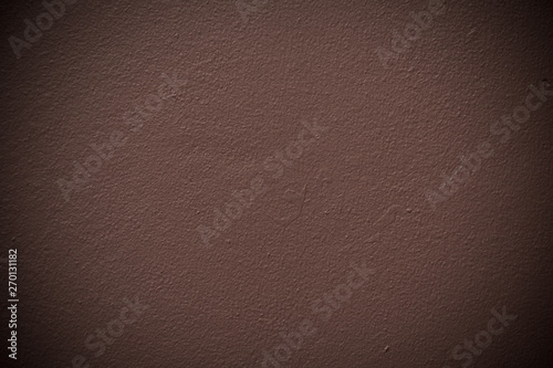 Brown paint cement wall