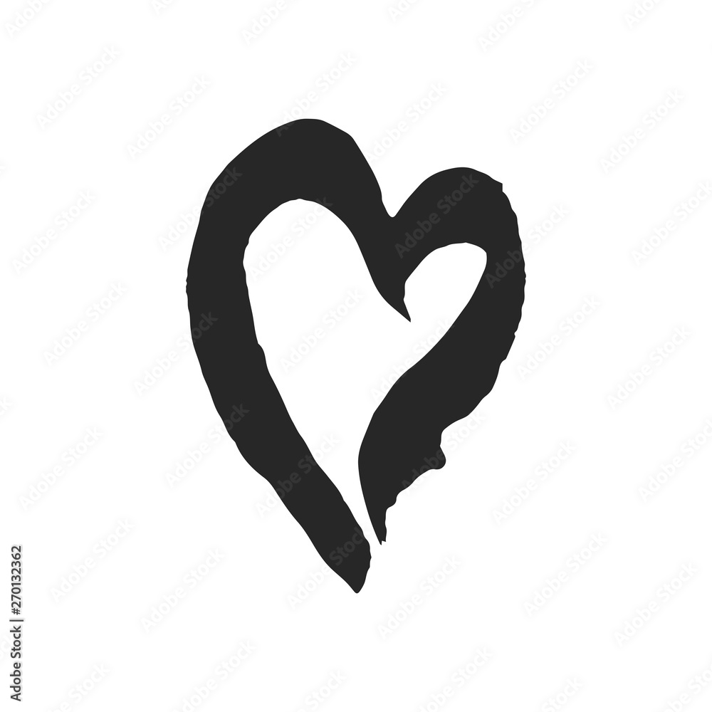 Black Ink Heart. Black Ink Heart.
