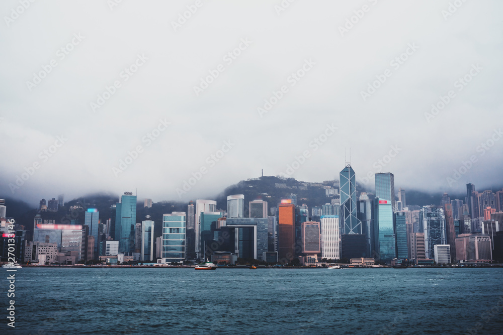 Hong Kong Scenery, View From Victoria Harbour Hong Kong Scenery, View From Victoria Harbour