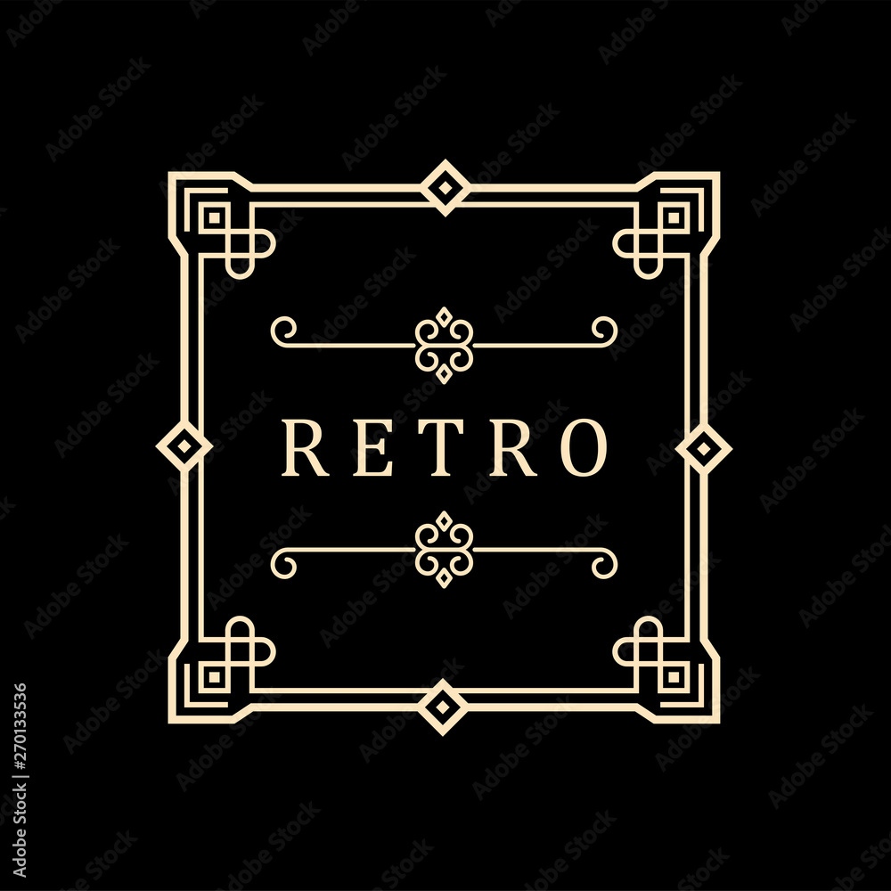 Vector Frame with Borders Vector Frame with Borders