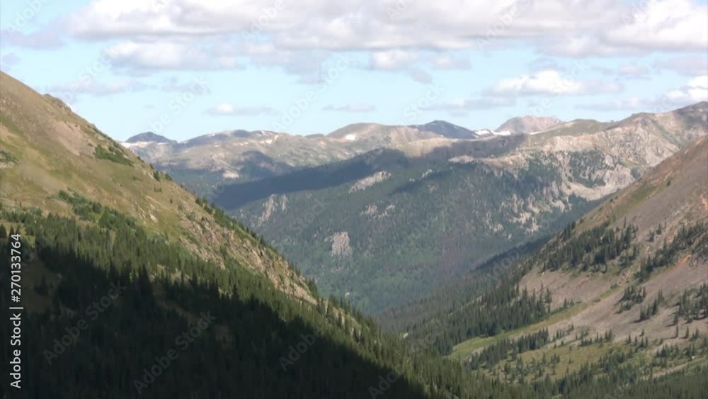 Rocky Mountain View Wide shot of Rocky mountain landscapes Rocky Mountain View Wide shot of Rocky mountain landscapes