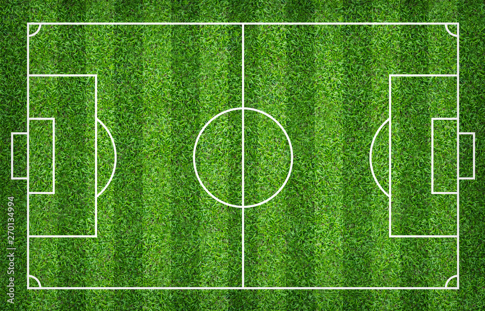 Soccer field or football field for background. With green court pattern. Soccer field or football field for background. With green court pattern.