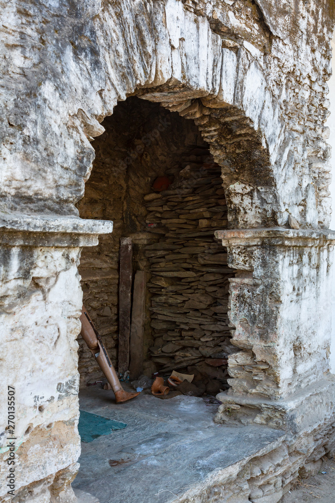 Obraz premium Stone Antique Wall Udaipur