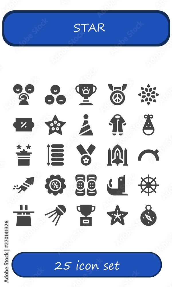 star icon set