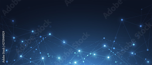 Internet connection abstract sense of science and technology graphic design background. Vector illustration