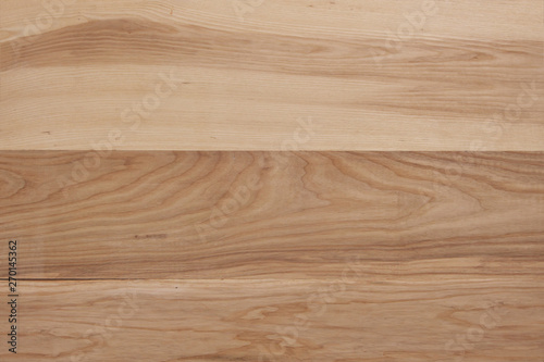 Natural wood texture background surface, horizontal top view.
