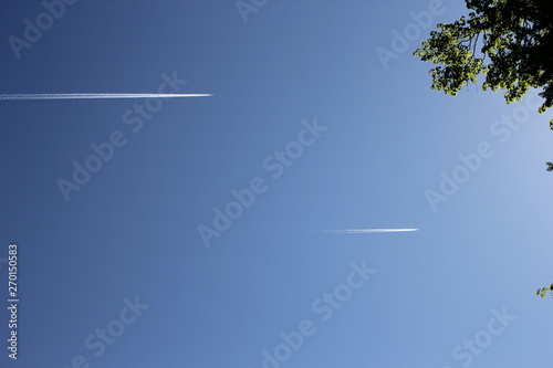sky, airplane