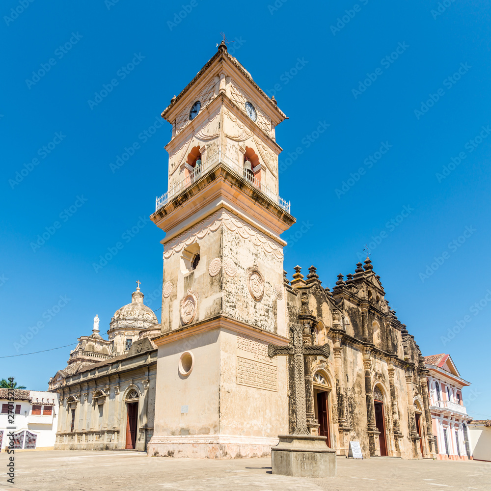 View at the Church of La Merced in Granada - Nicaragua