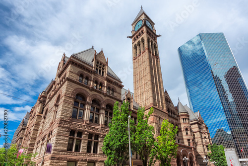 Canvas Print Old City Hall - Toronto, Ontario, Canada