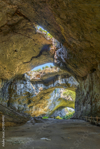 Devetashka cave in Bulgaria