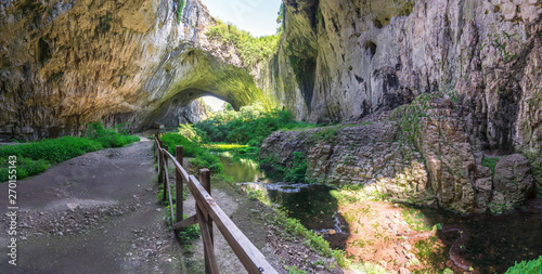 Devetashka cave in Bulgaria