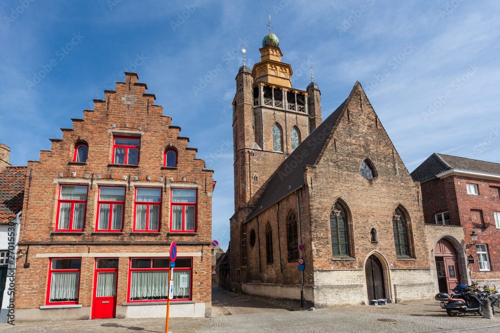 Jerusalem church in Bruges, Belgium.