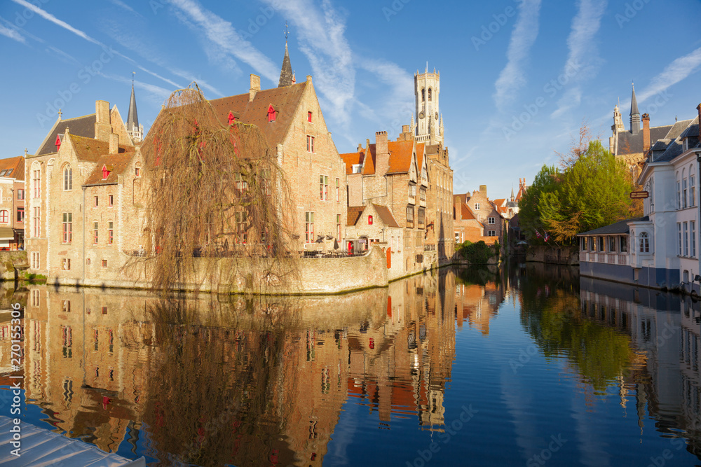 Rozenhoedkaai Canal Quai Of The Rosary And Belfort Van Brugge s 