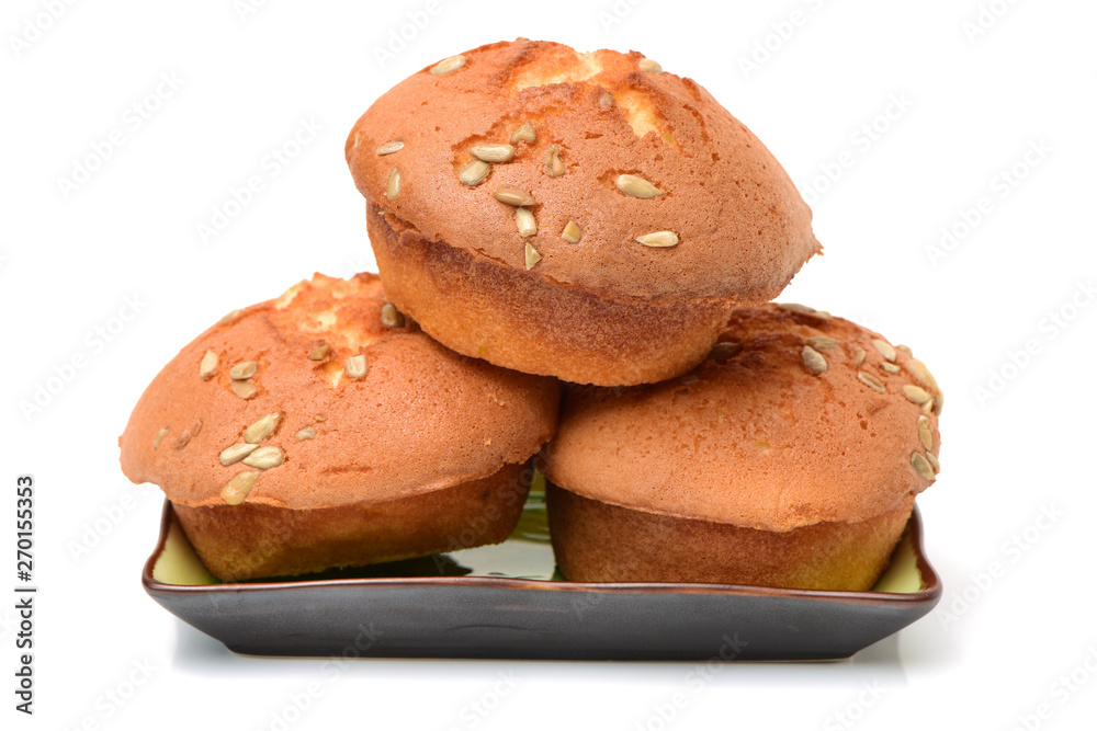 cake on a white background 