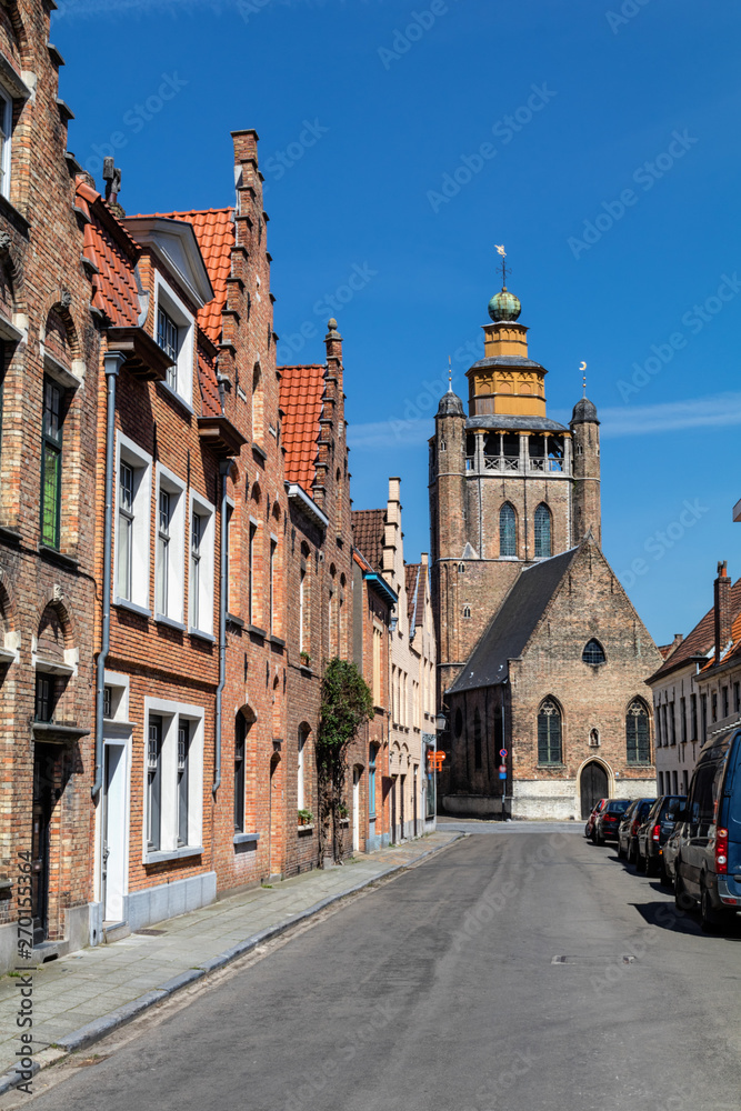 Jerusalem church in Bruges, Belgium.