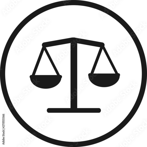 Balance Icon vector flat design