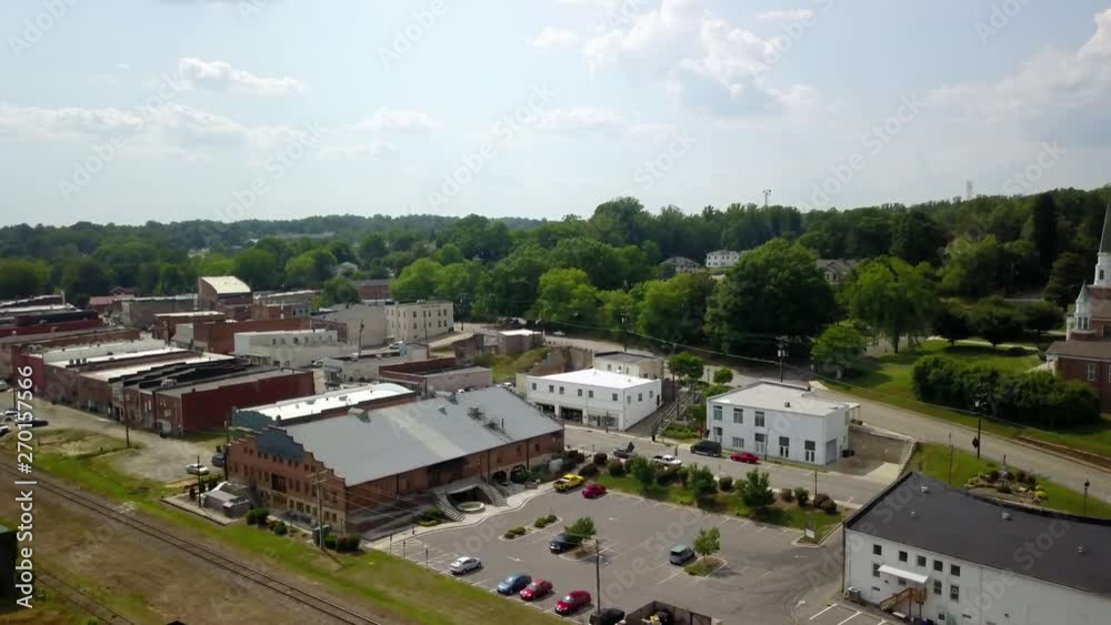 Aerial of Elkin North Carolina Aerial of Elkin North Carolina