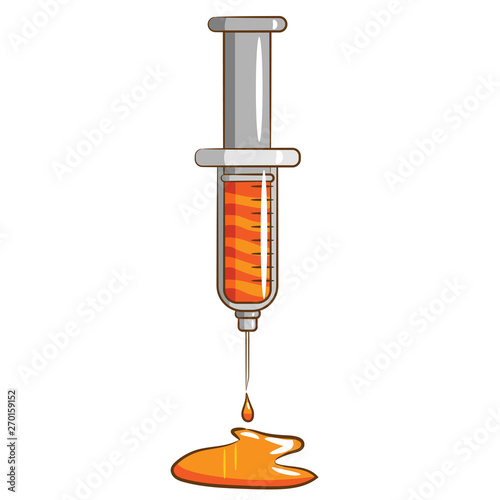 syringe vector graphic 