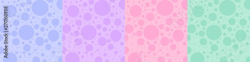 colorful polka dot pattern background