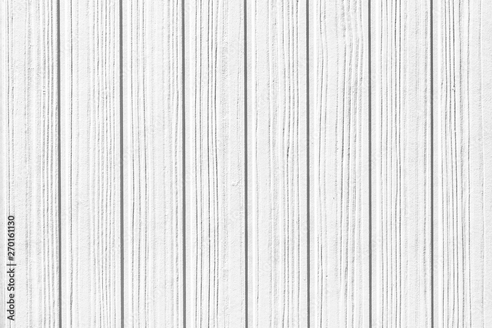 Naklejka premium White wood fence texture and background