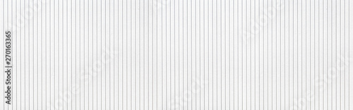 Panorama of Aluminum sheet painted white texture and seamless background