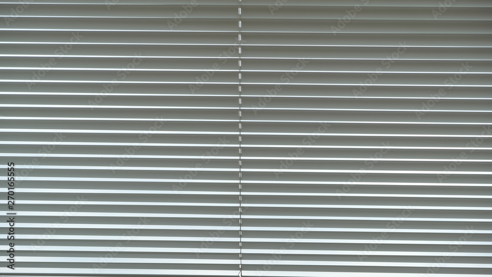 Obraz premium horizontal blinds on the windows