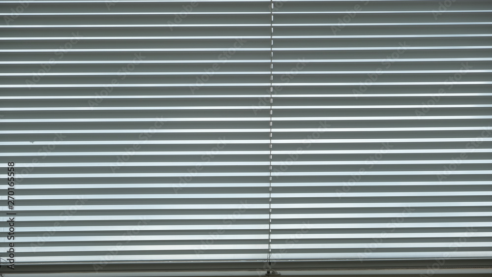 Fototapeta premium horizontal blinds on the windows