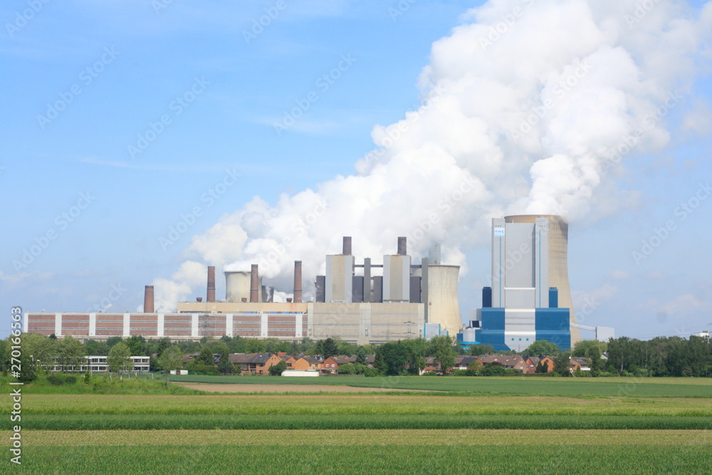 Big coal-fired power station in Germany