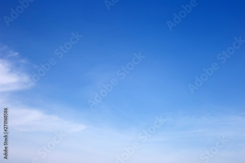 Fototapeta Naklejka Na Ścianę i Meble -  blue sky with white, soft clouds