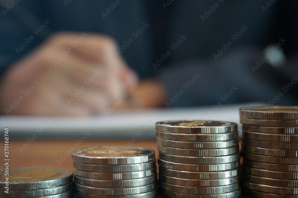Saving money concept. Saving money concept.