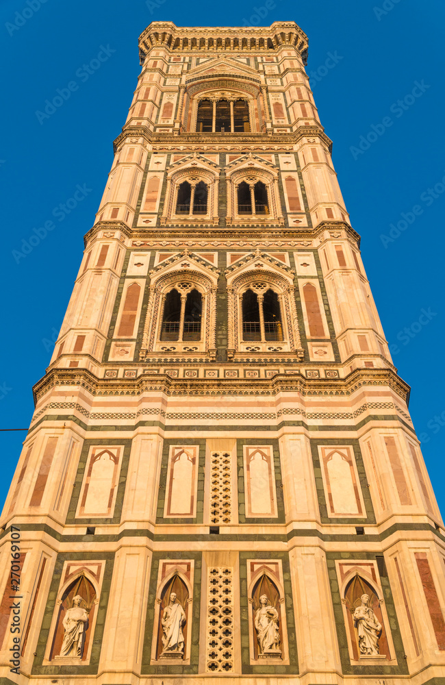Florence, Tuscany / Italy: Campanile di Giotto in Santa Maria del Fiore Florence, Tuscany / Italy: Campanile di Giotto in Santa Maria del Fiore