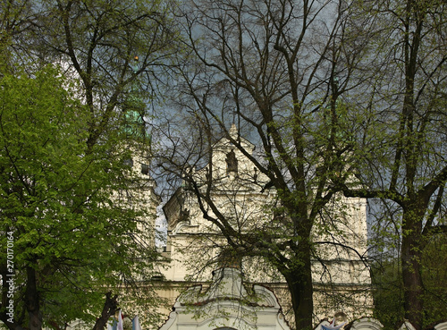 Basilica of St. Anne in Lubartow. Lublin voivodeship. Poland photo