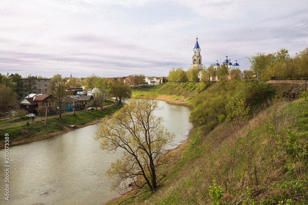 Kashin town in spring Kashin town in spring