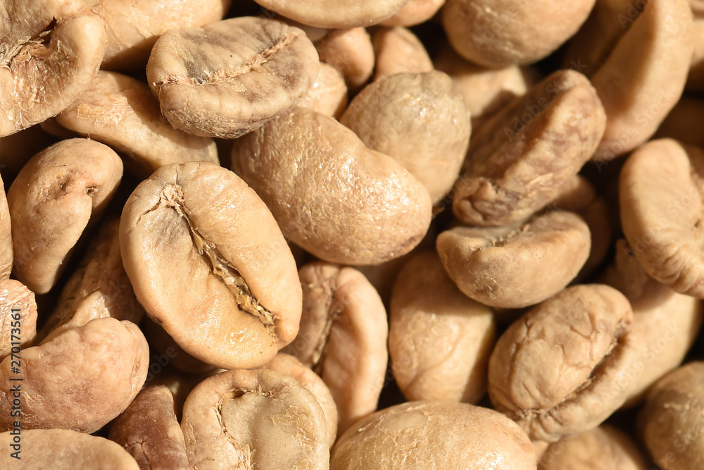 Close up of coffee beans for background Close up of coffee beans for background