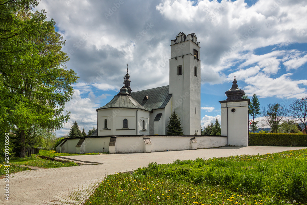 Church in Frydman, Malopolskie, Poland