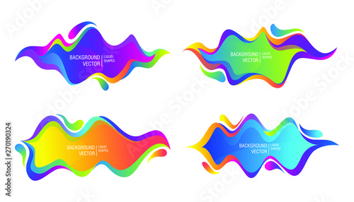 Collection of modern graphic design elements, banners to place logos or sales product descriptions, leaflets or presentations, vector shape designs.