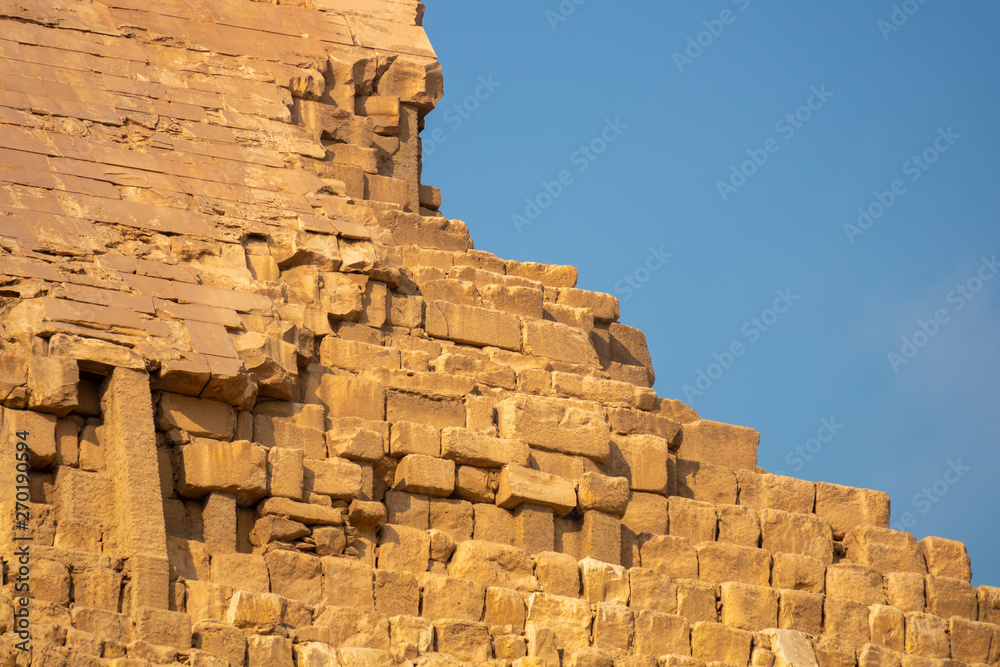 Pyramids at Giza Cairo Egypt