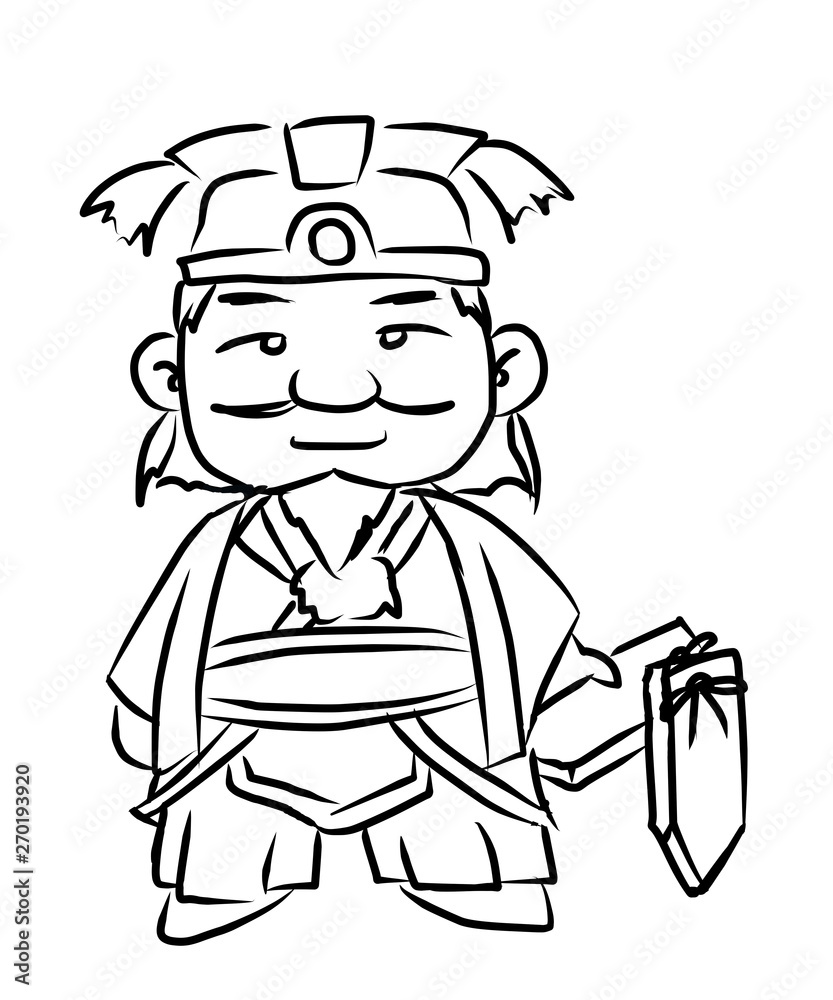 Fototapeta premium 八仙 仙人 曹国舅