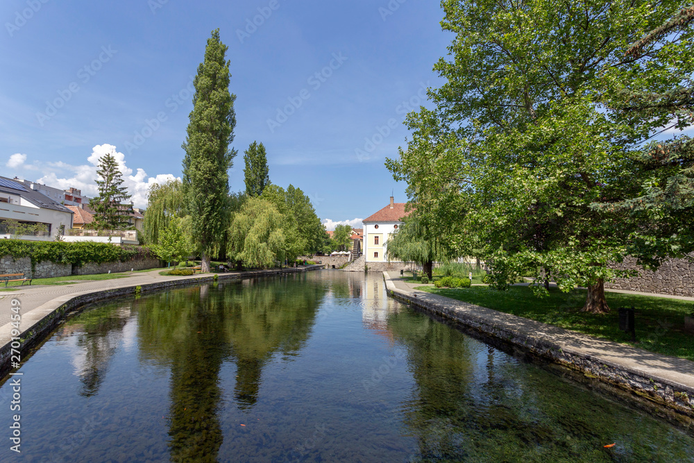 Mill Pond in Tapolca