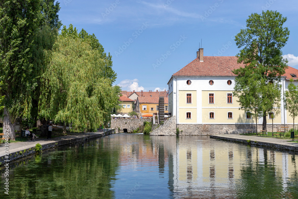 Mill Pond in Tapolca