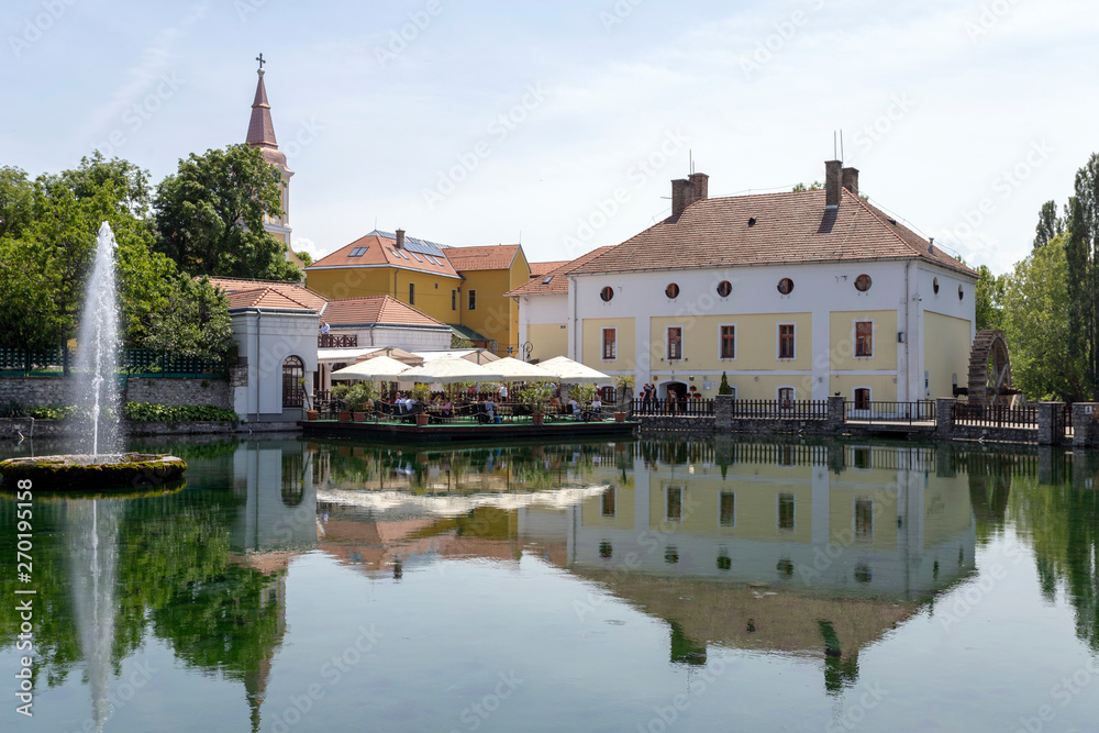Mill Pond in Tapolca