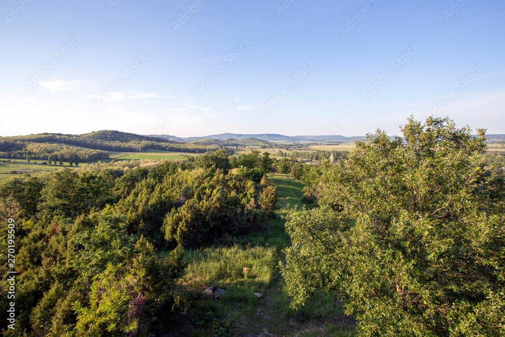 Obraz premium View of the Kali basin in Hungary