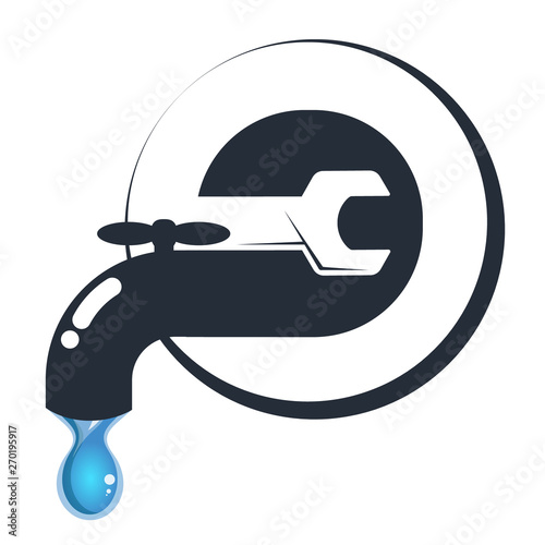 Water tap with tool for plumbing and pipeline repair