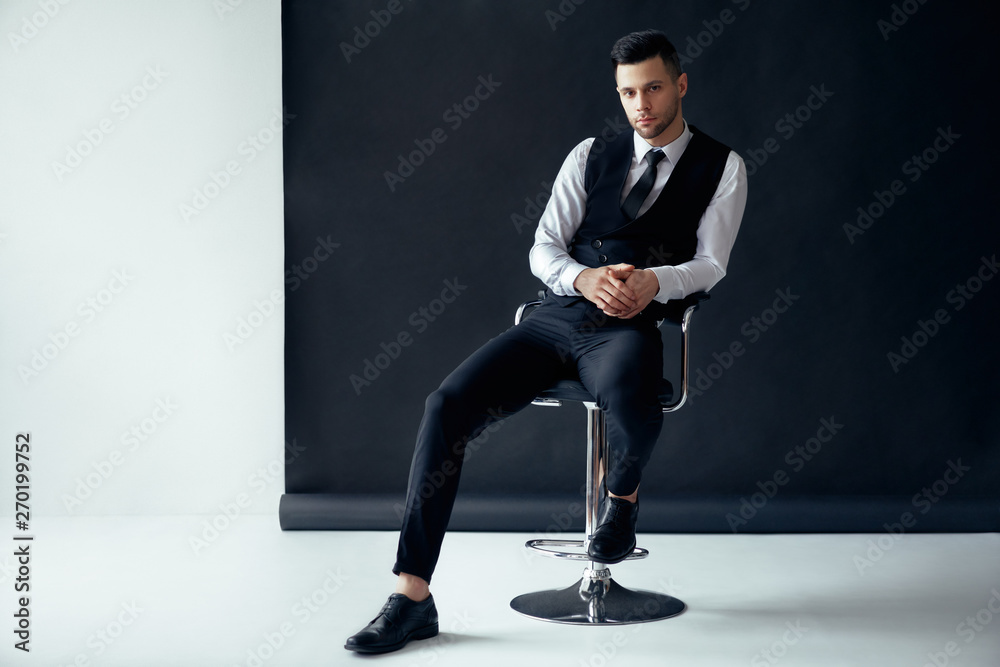 Young Guy Sitting Image & Photo (Free Trial) | Bigstock