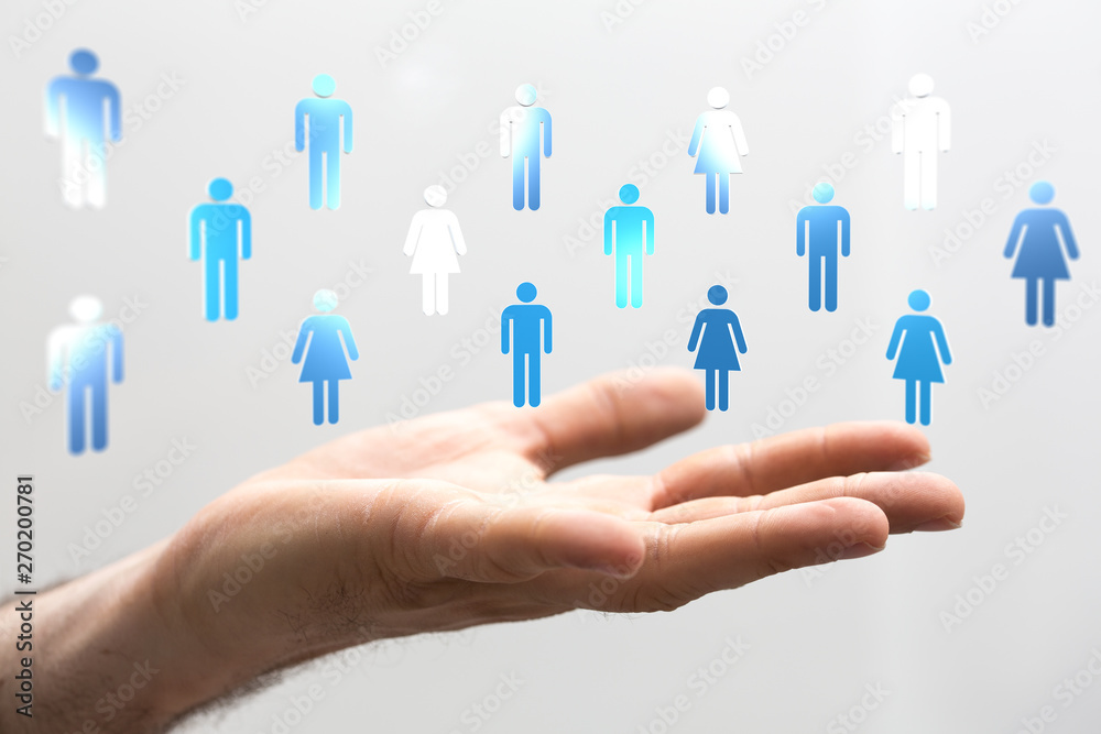 Stack of hands showing unity and teamwork 3d. Stack of hands showing unity and teamwork 3d.