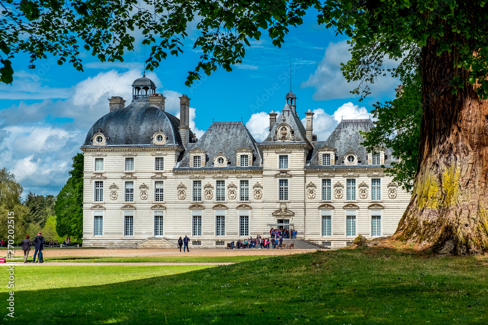 Cheverny Castle in Loire valley,France