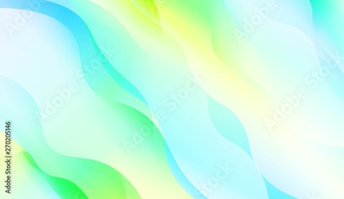 Geometric Pattern With Lines, Wave. Blur Sweet Dreamy Gradient Color Background. For Your Graphic Invitation Card, Poster, Brochure. Vector Illustration.