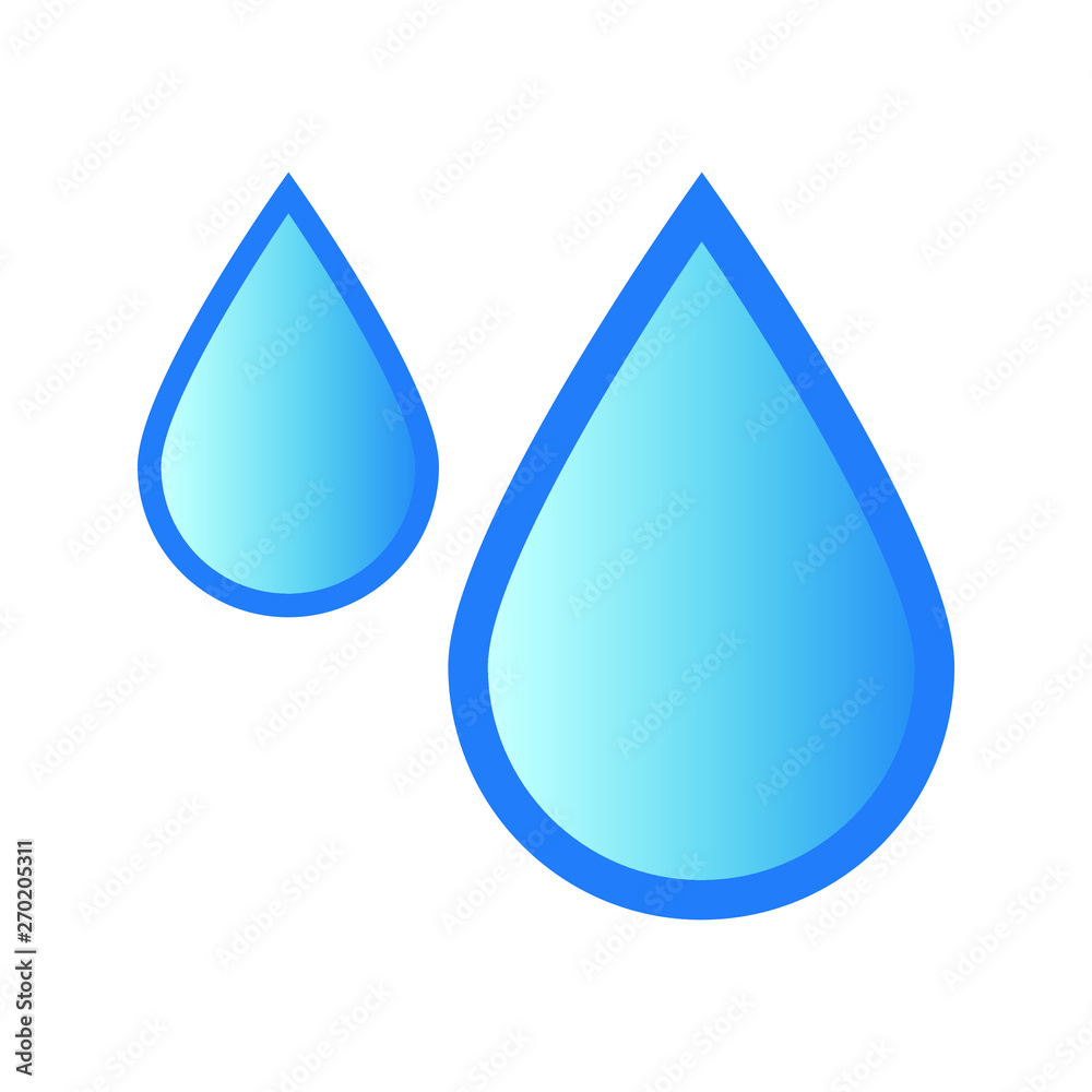 Rain drops Icon Rain drops Icon