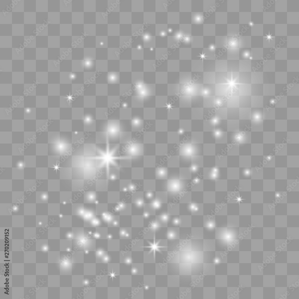 White sparks glitter special light White sparks glitter special light