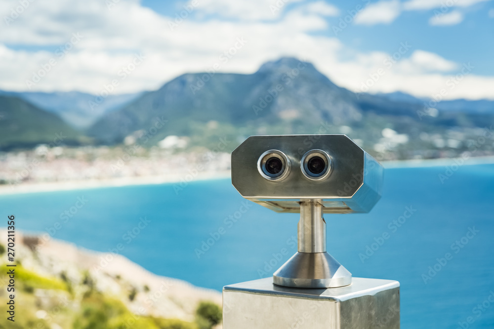 Binocular Spyglass for viewing attractions